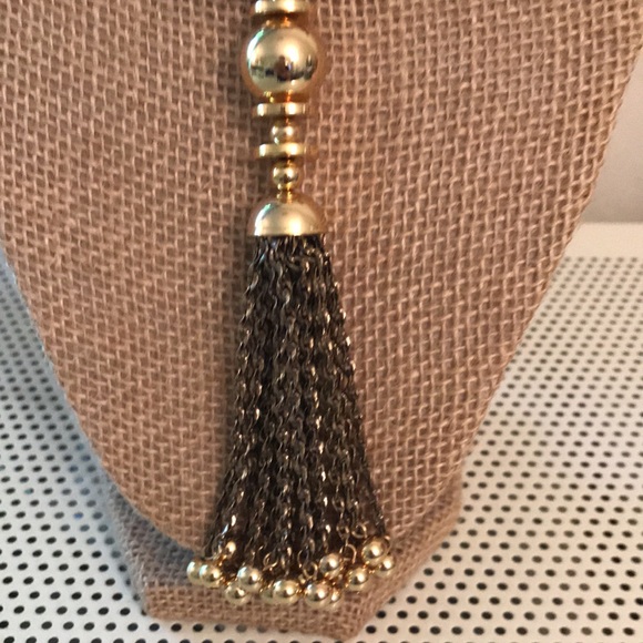 stella dot bianca tassle necklace - Picture 5 of 7